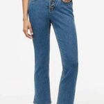 J.Crew Jeans Flare Cropped Midrise All Day Stretch Denim Blue Size 27 P Photo 0