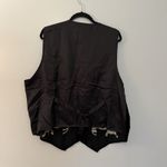 Bobbie Brooks Plus Vintage Velvet Black Ugly Christmas Vest Size 18W/20W‎ Photo 5