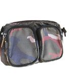 L.A.M.B. Camo Green Crossbody Bag with Zipped Pockets Photo 0