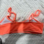 SheIn Bikini Neon Orange Top Photo 1