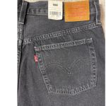 Levi's Levi’s Premium 501 Original Fit Black Cutoff Button Fly Shorts Size 32 Photo 7