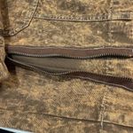 Urban Outfitters  (BDG) Brown Acid Wash Baggy High Waisted Cargo Jeans-Small Photo 4