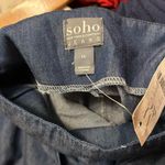 NWT New York & Company Soho Dark Blue Paperbag Waist Jeans Sz 14 Photo 4