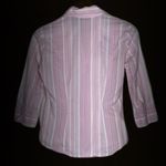 Vintage NY & Company Embroidered Blouse White Size XS Photo 2