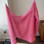Peppermayo  Vibrant Pink Off-Shoulder Sweater Photo 2