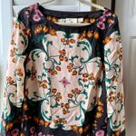 Anthropologie Maeve  Print Floral Blouse Photo 0