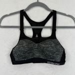 Victoria Sport Victoria Sport Knockout Gray Black Racerback Sports Bra 32B Photo 0