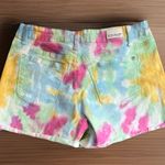 Judy Blue  Tie Dye Mid Rise Stretch Cut Off Shorts Size M 30" Waist 3 1/2" Inseam Photo 1