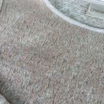 Chico's Mix Media Blouse Women Size 1 Medium Floral Lace Feminine Casual Top Photo 5