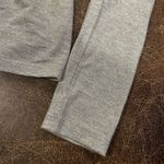 Donna Karan  New York Empire Twist Top in Silver Long Sleeve Photo 2