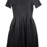 LuLaRoe  Amelia Dress Tonal Paisley‎ Print Black Neutral Minimalist Size Small Photo 0