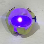 Bath & Body Works  Halloween Crystal Ball Witches Hand PocketBac Holder Glow Dark Photo 1