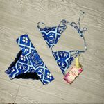 Nwt ruby yaya azer triangle slider rhinestone hip hugger bikini bottoms swimwear Photo 0