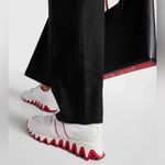Christian Louboutin Nastroshark Canvas & Leather Shark Teeth Women Sneaker EU 37 Photo 7