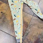 Cuddl Duds  Honeycomb Fleece Pajama Top & Pajama Joggers Set Mint Dogs XS Photo 5