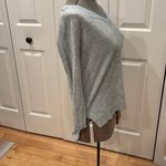 Lilla P heathered gray and blue 3/4 sleeve v Photo 4