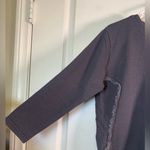 Zaroo Charcoal Gray Long Sleeve Blouse BOXY Oversize Size Small EUC #2789 Photo 7