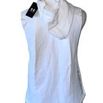 Under Armour NWT Women's  UA Terry Sleeveless Hoodie White Medium Photo 8