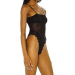 We are HAH Size XS NWT Thanks for Nothin Sheer Lace Black Stretch Sexy Bodysuit Photo 5