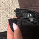 Lulus NWT  Always Alluring Striped Velvet Cutout Bustier Bodysuit- Size Small Photo 12