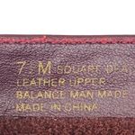 Aerosoles Red Wine Square Deal Soft Leather Loafers - Size 7.5 - Women Photo 11