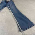 Aeropostale  Y2K Hailey Skinny Flare Jeans Womens Sz 1 2 Blue Low Rise 28x31 TALL Photo 6
