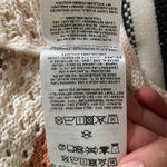 Guess  Crochet Knit Halter Top Medium Chevron Boho‎ Chic Festival Y2K Hippie Photo 9