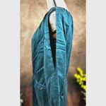 Chaser  Silk Charmeuse Mini Dress - Evergreen - size M Photo 4