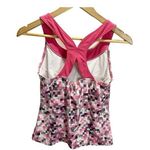 Xersion Performance Wear Top Women's Size S Pink Sleeveless Built in Bra Tank Photo 1