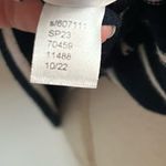 Loft  • NWT Navy White Striped V Neck Sweater Photo 3