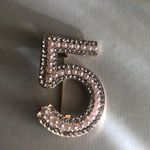 Five Pearl Pin Gold Photo 2