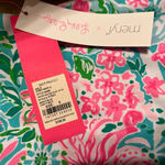 Lilly Pulitzer  Pink and Green Floral athletic skort Photo 1