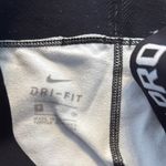 Nike Pro Black Shiny Leggings with Abstract Design Photo 1