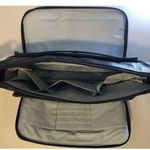 Travelon  Leather Navy Blue Shoulder Bag Organizer Purse Photo 5