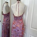 House Of CB Kasia swirl print strappy midi dress Photo 9