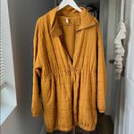 Free People FP Movement Perri Packable Puffer Jacket in Golden Ochre Size M $198 Gold Size M Photo 1
