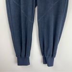 Free People Movement Radiant Joggers Sz Small Blue Terry Cloth Pants Photo 7