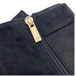 Nanette Lepore “Grace” Black Faux Suede Ankle Booties Photo 6