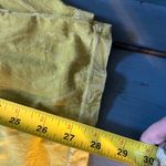 Y2K Lime Green Long Sleeve Top with Cross Leopard Print Design | Size Large Yellow Photo 6