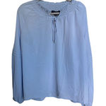 Sanctuary Social Standard‎ by  Tallie Long Sleeve Peasant Top (Seaspray, XL) Photo 0