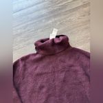 Topshop Deep Burgundy Turtleneck Sweater Photo 8