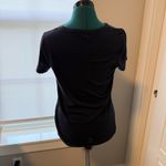 J.Crew Blue Metallic Elephant Short Sleeve T-Shirt Small Photo 5