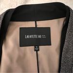 LAFAYETTE 148 NEW‎ YORK Wool Silk Blend Blazer Size 12 Brown Photo 4