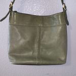 Green card holder casual leather handbag Photo 1