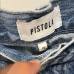 Pistola  charlie high rise distressed straight leg Jeans Photo 3