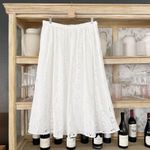 ZARA NWT  Women’s Cotton Lined Embroidered Eyelet Maxi Skirt Size XL Photo 11