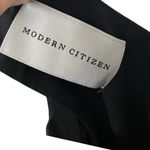 Modern Citizen  Alondra Tiered Mini Dress Extra Small Black Cotton Party Photo 5