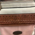 Bag Chic Crossbody by b.o.c. There is wear see pictures. Priced accordingly White Photo 1