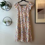 Cider  heart print midi dress medium Photo 3