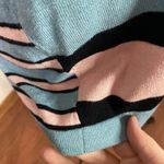 Marc by Marc Jacobs silk cashmere blend pastel striped knit short sleeve size XS Photo 6